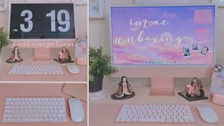 Pink M1 iMac Unboxing|Review|Customization