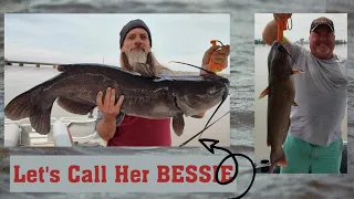 Did This Guy Catch Bessie, The Lake Erie Monster ~ 30 68 POUNDS!!!