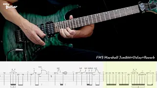 Scorpions - Rock You Like A Hurricane Guitar Lesson With Tab(Slow Tempo)