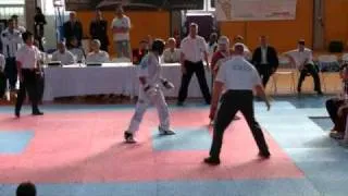 WAKO European Championships 2010 Domenico DeMarco v Richard Veres