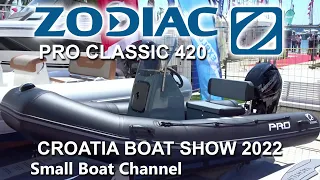 Zodiac PRO CLASSIC 420 - Croatia Boat Show 2022 - splitski sajam nautike