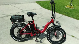 American Rider Mini AT Folding Fat Tire Ebike by Crazy Lenny's Ebikes