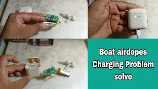 Boat airdopes charging problem | airdopes charging Repair | repair airpods charging case