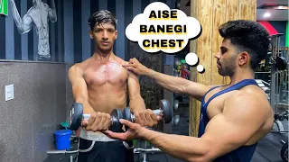 CHEST WORKOUT AT GYM| GOLDEN TIPS & COMPLETE GUIDANCE✅