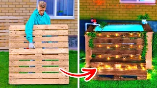 Incredible DIYs For Your Backyard || Awesome DIY Pallet Project Ideas