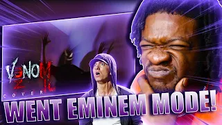 EZ WENT FULL EMINEM MODE! | EMINEM - VENOM (ƎZ MIL COVER) REACTION