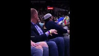 luka doncic and fan share a moment #basketball #ʙᴏʏ #viral