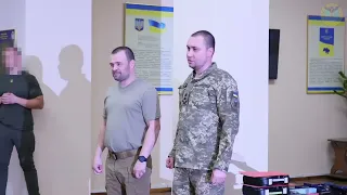 Медаль «Україна понад усе» отримав куратор бригади «Лють», Олександр Фацевич