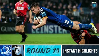 Leinster v Cardiff Rugby | Instant Highlights | Round 13 | URC 2022/23