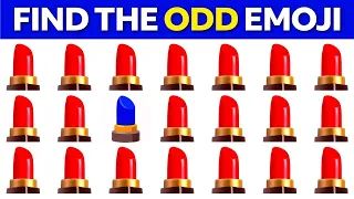 Finden Sie ODD One Out 💄 | Emoji-Quiz | Leicht, Mittel, Schwer, Unmöglich