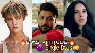 Top-5 Vera level Boys Attitude🔥| Single Boys Attitude | Violent but Silent Boys WhatsApp Status 👊