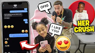 We CAUGHT Cali TEXTING HER CRUSH Super Siah | FamousTubeFamily