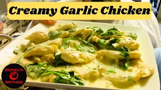 Creamy Garlic Chicken - The Best Comfort Food Ever!