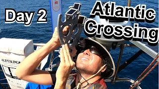 Navigating with Sextant Across the Atlantic: Day 2 | Sailing Wisdom [S5 Ep15]