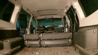 Mitsubishi montero - cleaning interior