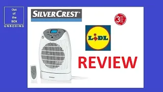 SilverCrest Fan Heater SHLF 2000 D1 REVIEW / TEST (Lidl 1000W 2000W 80 38)
