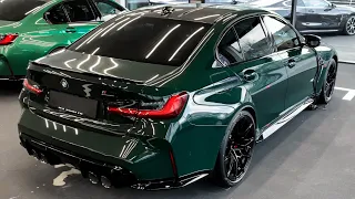 2022 BMW M3 Competition xDrive: Individual British Racing Green [4K]