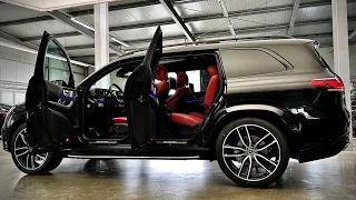 MERCEDES GLS 400D 4M AMG LINE Customized Leather 2023 @www.carsearch.de