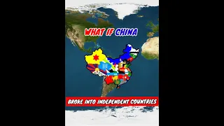 What if China Broke into Independent Countries | Country Comparison | Data Duck