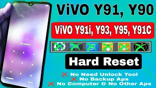 How To Vivo Y91, Y91i, Y91C, Y90, Y93, Y95 Ka Lock Kaise Tode By Hard Reset - Pattern Unlock | 2024