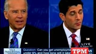 Biden Hits Ryan For Asking For Stimulus Funds