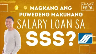 Vince Rapisura 2247: Magkano ang puwedeng makuhang salary loan sa SSS?