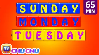 Learn/Teach Days of the Week Song, Alphabets, Colors, Numbers Nursery Rhymes for Kids | ChuChu TV