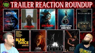 LIVE Trailer Reaction Roundup - TRAP; LONGLEGS; THE WATCHERS; THE EXORCISM; STREAM; LITTLE MERMAID