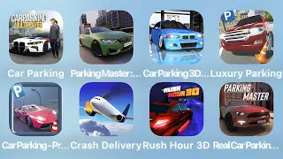 Car Parking, Parking Master, Car Parking 3D, Luxury Parking and More Car Games iPad Gameplay