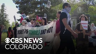 Protestors clash over Israel, Gaza outside home of CU Regent chair