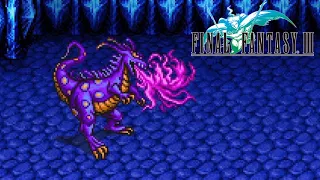 Final Fantasy III Pixel Remaster - SALAMANDER Boss Fight!