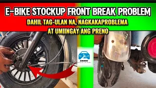 Electric Bike Front Break Stockup Problem | ebike repair tips