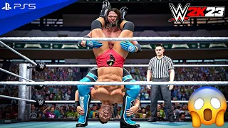 WWE 2K23 - AJ Styles vs. LA Knight - Greatest Match at WrestleMania XL | PS5™ [4K60]