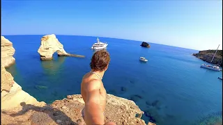 We rented a boat in Milos, Greece!!! (best day of our lives)