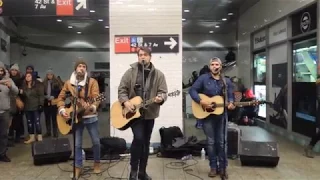 Subway Music in Times Square at it's Best, Wherever You Will Go