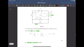 AS level Physics 9702 Oct/Nov 2021 Paper 21 Past Paper Solution