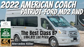 2022 American Coach Ford Patriot MD2 AWD Class B RV in 4K