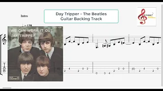 Day Tripper - The Beatles - GUITAR BACKING TRACK - Trinity Rock & Pop Guitar Grade 4