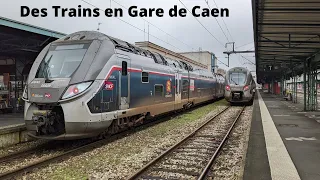 Des Trains en Gare de Caen