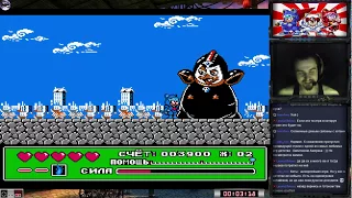 Ninja Cat | Kyatto Ninden Teyandee прохождение 100% HARD | Игра на (Dendy, Nes, Famicom, 8 bit)Стрим