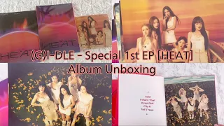 [UNBOXING + GIVEAWAY] (G)I-DLE (여자)아이들  - Special 1st EP [HEAT] Album Unboxing