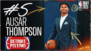 Ausar Thompson Goes #5 Overall In The 2023 #NBADraft