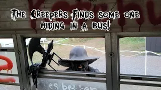 The Creeper Finding some one hiding in an old bus...