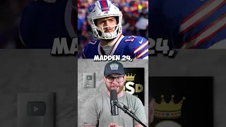 Josh Allen was BLOWN AWAY by his usage numbers on Madden