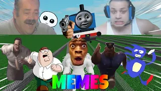 ROBLOX Ultimate Train vs Cars 2 (MEMES)