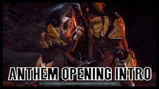 Anthem: Opening 12 minutes of Intro Cinematics, Cutscenes And Gameplay (Anthem 2019)