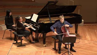 J. Brahms Sonata F Major Op. 99, I. Allegro vivace Daniel Wachsmuth, Ludmilla Kogan