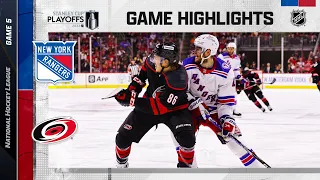 Second Round, Gm 5: Rangers @ Hurricanes 5/26 | NHL Playoffs 2022