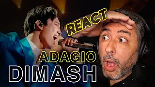 REAGINDO (REACT) a DIMASH - Adagio | Análise Vocal por Rafa Barreiros