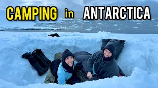 【Antarctica 2023】Part 4: Finally stepping foot on my 7th continent & Camping in Antarctica!!